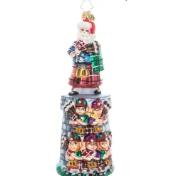 Christopher Radko Cr, Piper Posse, 1021254, Radko^ Blown Glass