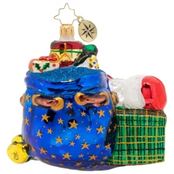 Christopher Radko Cr, Power Nap Nick, 1020293, ^ Blown Glass