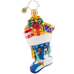 Christopher Radko Cr, Presents A'Plenty Gem, 1020655, ^ Blown Glass