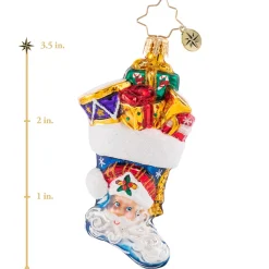 Christopher Radko Cr, Presents A'Plenty Gem, 1020655, ^ Glass