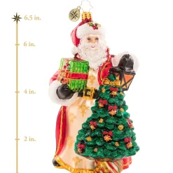 Christopher Radko Cr, Ravishing & Radiant, 1020843, ^ Santas