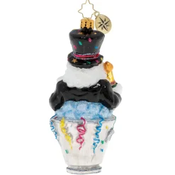 Christopher Radko Cr, Ready For Fun In 2021, 1020480, ^ Blown Glass