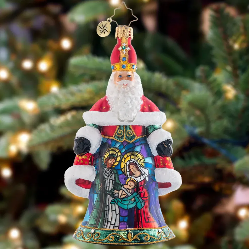 Christopher Radko Cr, Sacred Scene Saint Nicholas, 1021511, Radko^ Christopher Radko