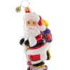 Christopher Radko Cr, Santa Gets To Scootin', 1020724, ^ Glass