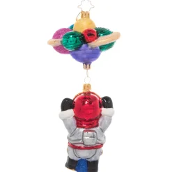 Christopher Radko Cr, Santa In Space, 1021127, Radko^ Glass