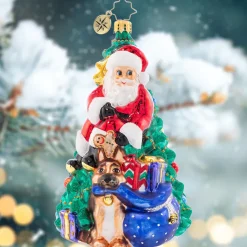 Christopher Radko Cr, Santa's Best Friend - 2023, 1021624, Radko^ Santas