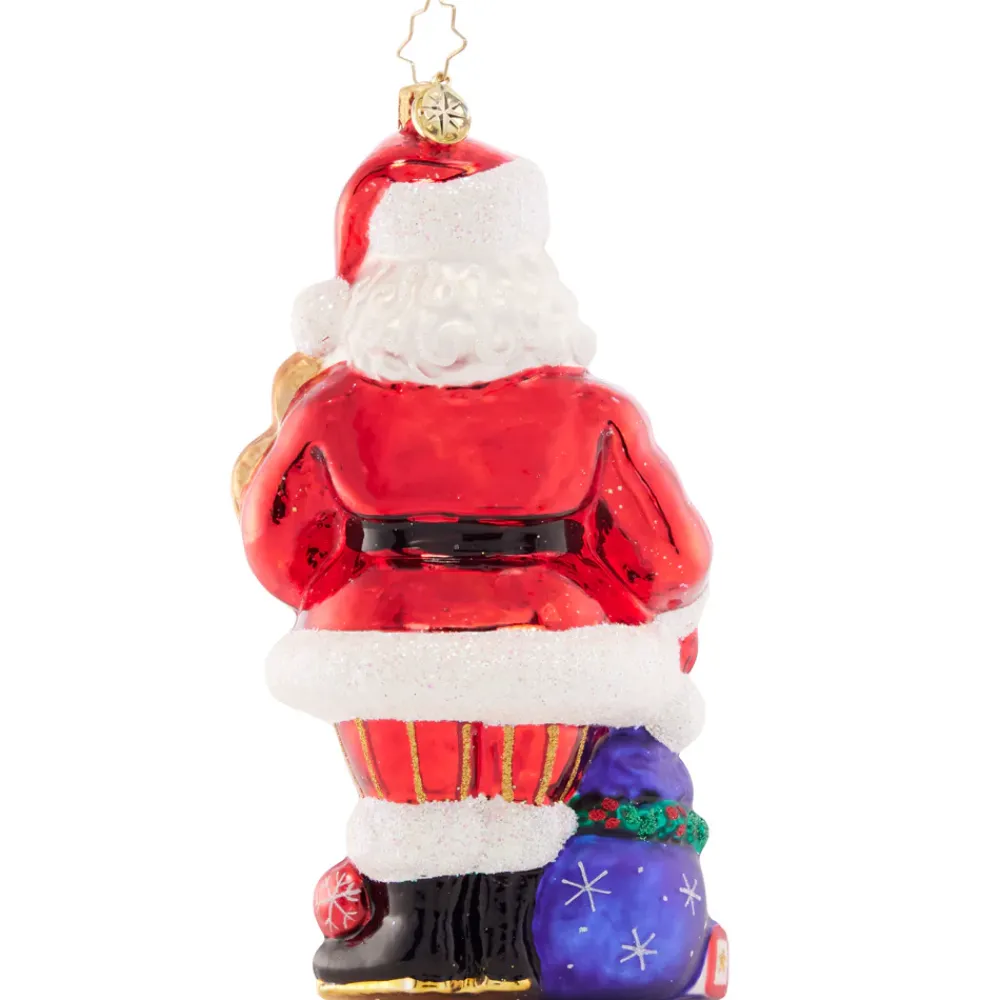 Christopher Radko Cr, Santa's Foster Friend, 1021324, Radko, Animals Adoption Centers^ Santas