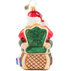 Christopher Radko Cr, Santa's Lap Of Luxury, 1020606, ^ Santas