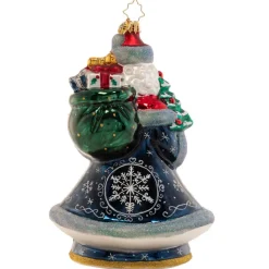 Christopher Radko Cr, Santa's Snowy Scene, 1021363, Radko^ Christopher Radko