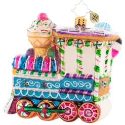 Christopher Radko Cr, Santa's Sugary Dream Machine, 1020621, ^ Santas