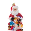 Christopher Radko Cr, Santa's Ton Of Toys, 1021069, Radko^ Santas