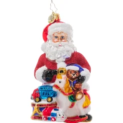 Christopher Radko Cr, Santa's Ton Of Toys, 1021069, Radko^ Santas