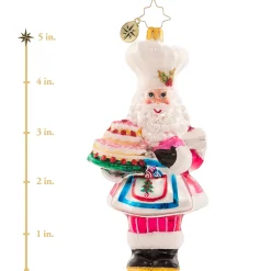 Christopher Radko Cr, Santa's Tower Of Flour!, 1020795, ^ Santas