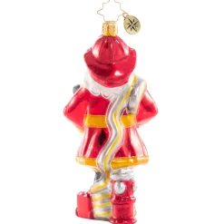 Christopher Radko Cr, Saving The Day!, 1020823, ^ Santas