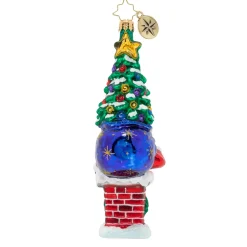 Christopher Radko Cr, Seasonal Squeeze, 1020174, ^ Santas