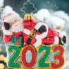Christopher Radko Cr, Shining Bright Santa 2023 Gem, 1021418, Radko, Gem^ Christopher Radko