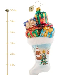 Christopher Radko Cr, Snow-Dusted Serenity, 1020801, ^ Glass