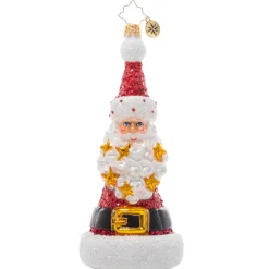 Christopher Radko Cr, Spangled Santa, 1021344, Radko^ Santas