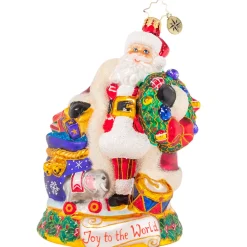 Christopher Radko Cr, Spreading Joy & Jubilation, 1020907, ^ Santas