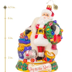 Christopher Radko Cr, Spreading Joy & Jubilation, 1020907, ^ Santas