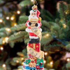 Christopher Radko Cr, Stacked Up Santa, 1021518, Radko^ Christopher Radko