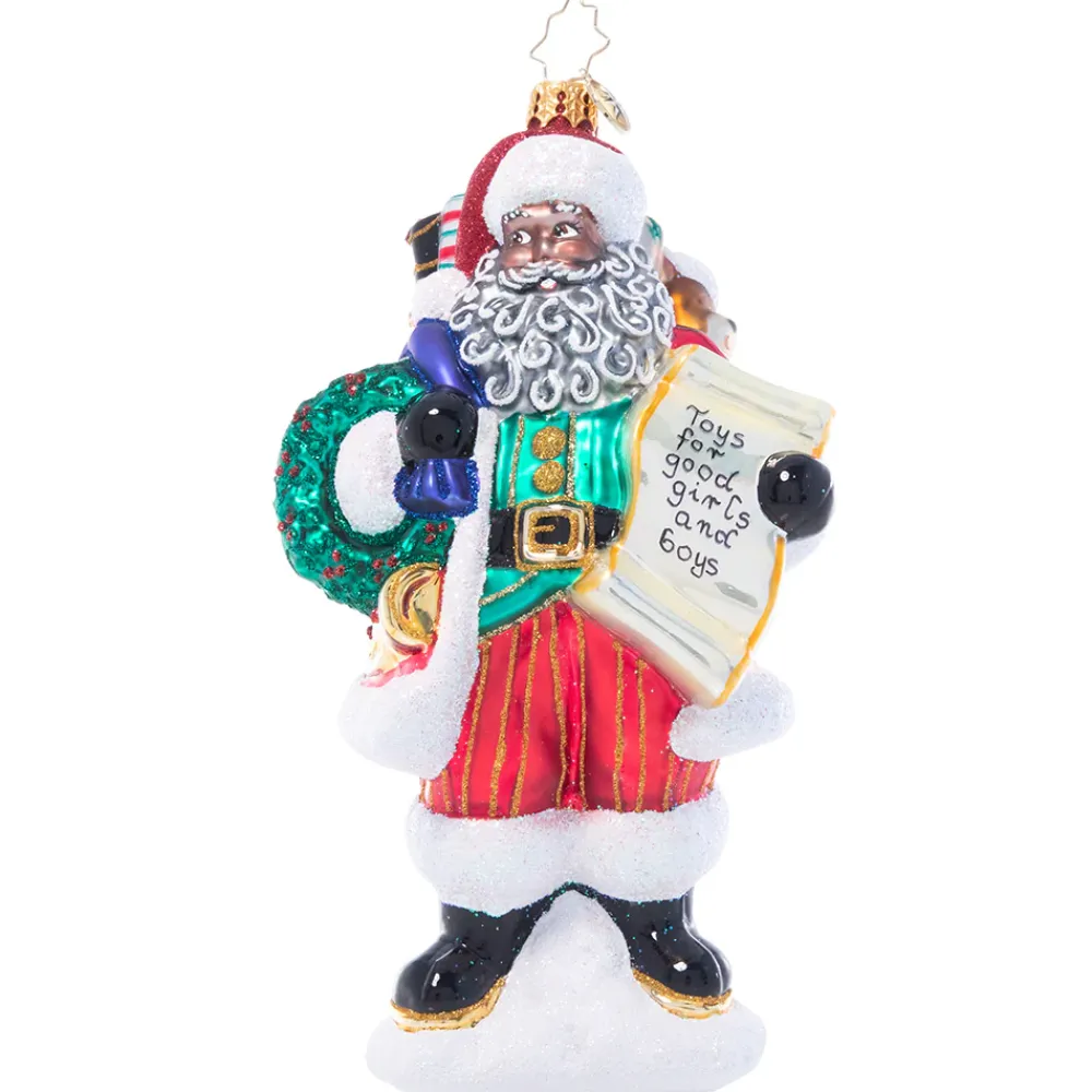 Christopher Radko Cr, Stocked Up For Christmas, 1020962, ^ Santas