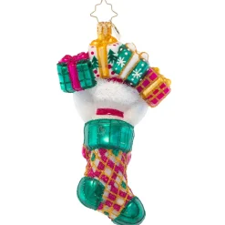 Christopher Radko Cr, Stocking Stuffer, 1021381, Radko^ Glass