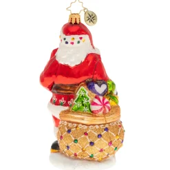 Christopher Radko Cr, Sweet Delivery For All!, 1020375, ^ Santas