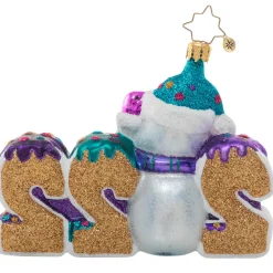 Christopher Radko Cr, Sweet Snow Friend 2022, 1021168, ^ Christopher Radko