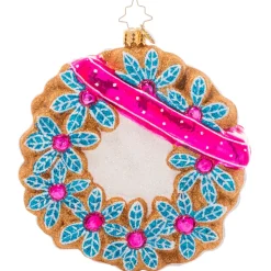 Christopher Radko Cr, Sweet Treats Wreath, 1021023, Radko^ Glass