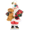 Christopher Radko Cr, The Gift Of Teddy, 1020617, ^ Santas