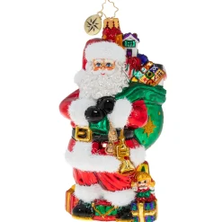 Christopher Radko Cr, The Present Day, 1020433, ^ Santas