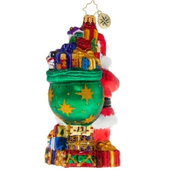 Christopher Radko Cr, The Present Day, 1020433, ^ Santas