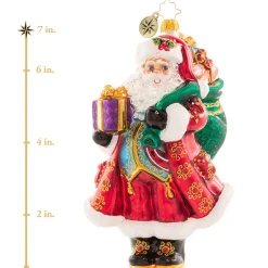 Christopher Radko Cr, Top-Shelf Treasures, 1020841, ^ Glass