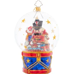 Christopher Radko Cr, Toyland Treasures Snow Globe, 1021566, Radko^ Nutcrackers/Smokers