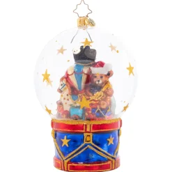 Christopher Radko Cr, Toyland Treasures Snow Globe, 1021566, Radko^ Nutcrackers/Smokers