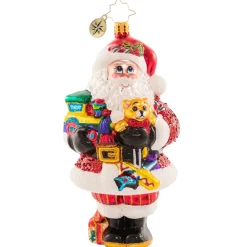 Christopher Radko Cr, Toys A-Plenty, 1020792, ^ Santas