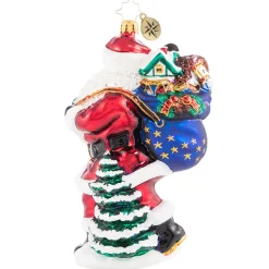 Christopher Radko Cr, Trailblazing Through The Trees, 1020677, ^ Santas