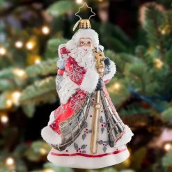 Christopher Radko Cr, Winter Splendor Santa, 1021479, Radko^ Santas