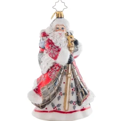 Christopher Radko Cr, Winter Splendor Santa, 1021479, Radko^ Santas