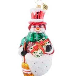 Christopher Radko Cr, Winter Wonderland Snowman, 1021489, Radko^ Christopher Radko