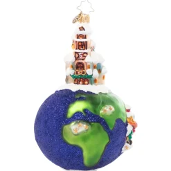 Christopher Radko Cr, Worldwide Train Ride, 1021284, Radko^ Glass