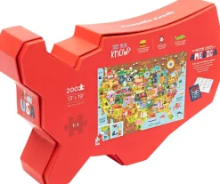 Fashion Usa Map Puzzle, 200-Piece Jigsaw Puzzle, 27001 Novelty