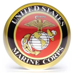 Cheap Crystal Paperweight Marine Corp Speciality