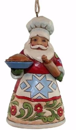 Fashion Culinary Cooking Santa Christmas Ornament Jim Shore