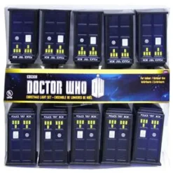 Best Doctor Who™ Blue Tardis Light Set 10 Light, Dw9132B Novelty