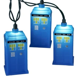 Fashion Doctor Who™ Blue Tardis Light Set 10 Light, Dw9132B Speciality