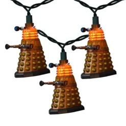 Fashion Doctor Who™ Bronze Dalek Light Set 10/L, Dw9153 10 Light