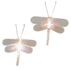 Online Dragonfly Light Set ﻿10/L Silver Mesh, Ul4222 10 Light