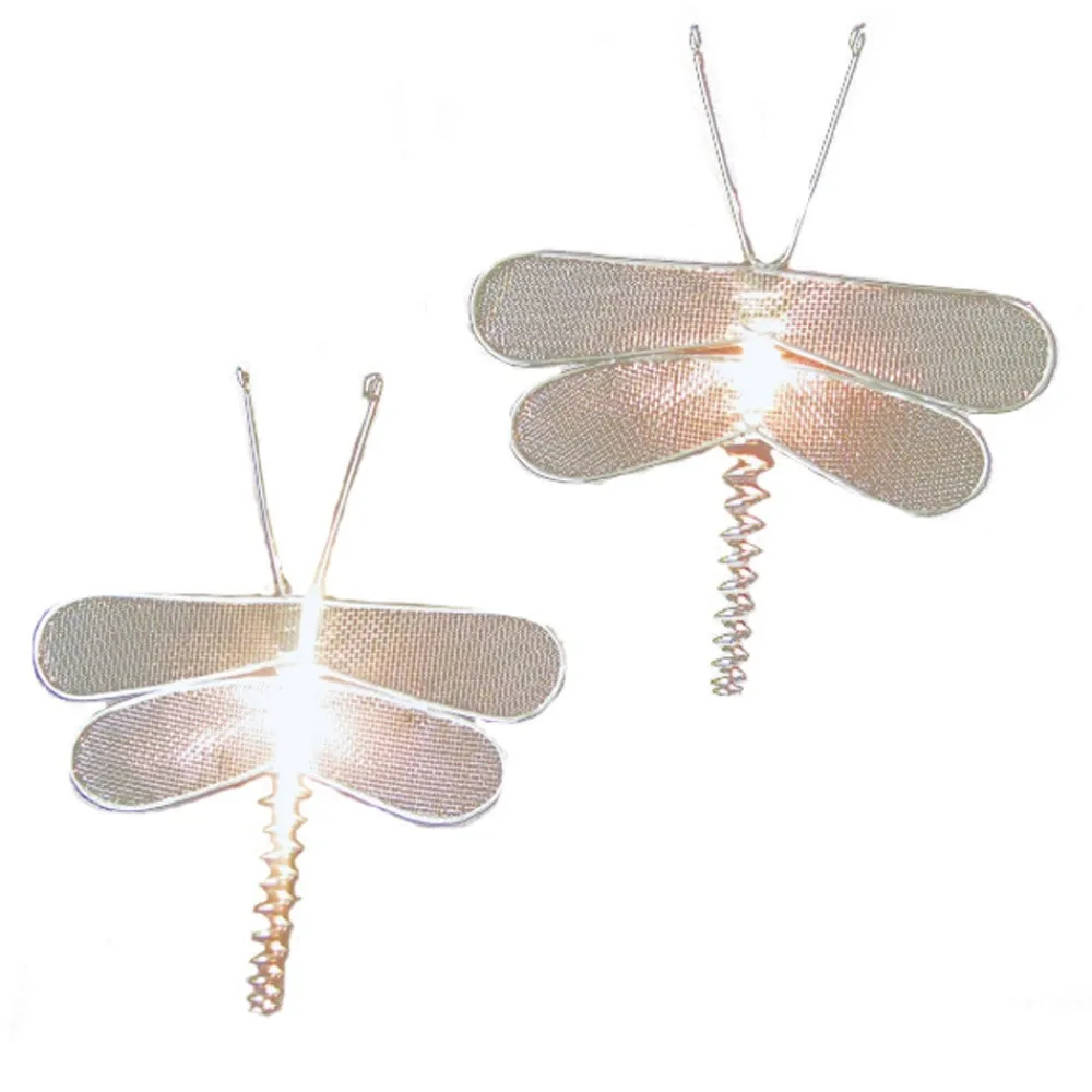 Online Dragonfly Light Set 10/L Silver Mesh, Ul4222 10 Light